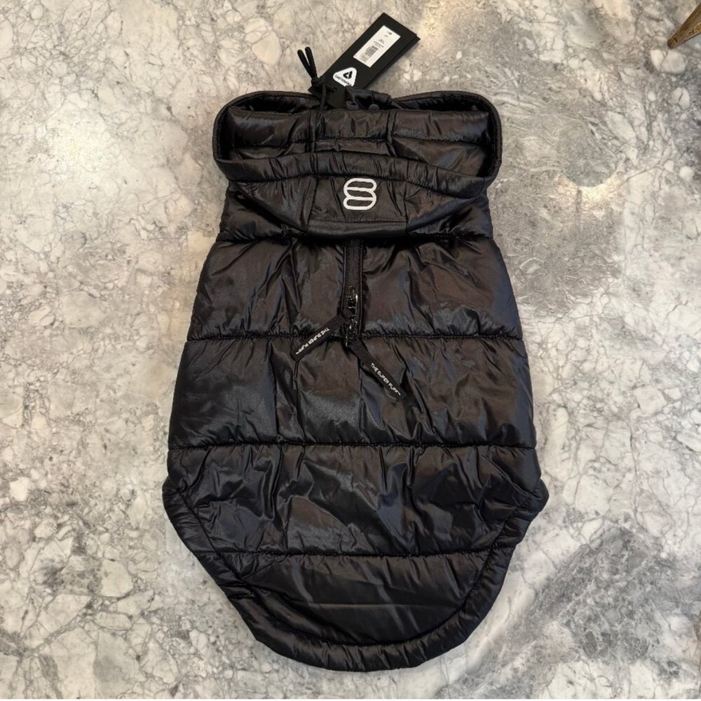 Aritzia Black Dog Puffer Jacket